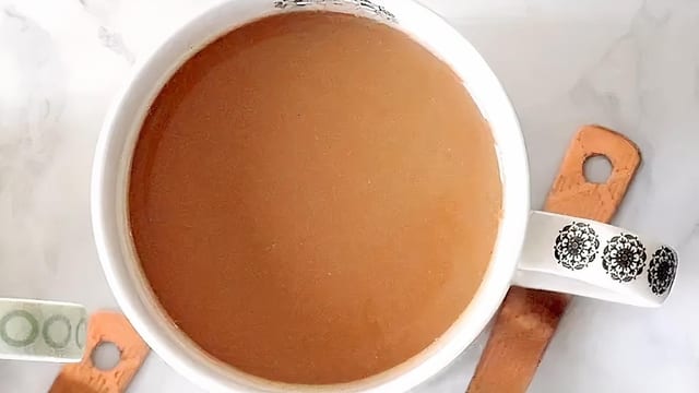 8. Fennel chai.