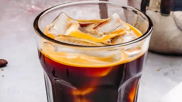 12. Iced Americano.