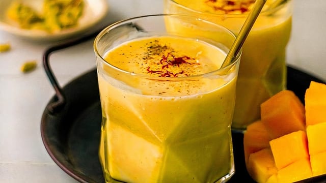 23. Mango lassi.