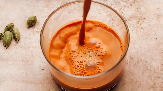 5. Sulemani karak chai.